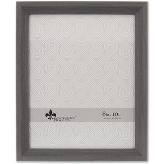 Lawrence Frames Lawrence Frames 8x10 Bradley Gray Picture Frame