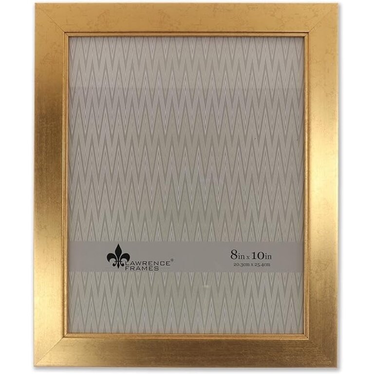 Lawrence Frames Lawrence Frames 8x10 Suffolk Gold Picture Frame
