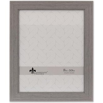 Lawrence Frames Lawrence Frames 8x10 Suffolk Gray Picture Frame