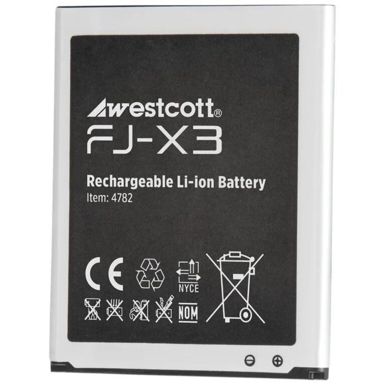Westcott Westcott FJ-X3 Lithium-ion Battery