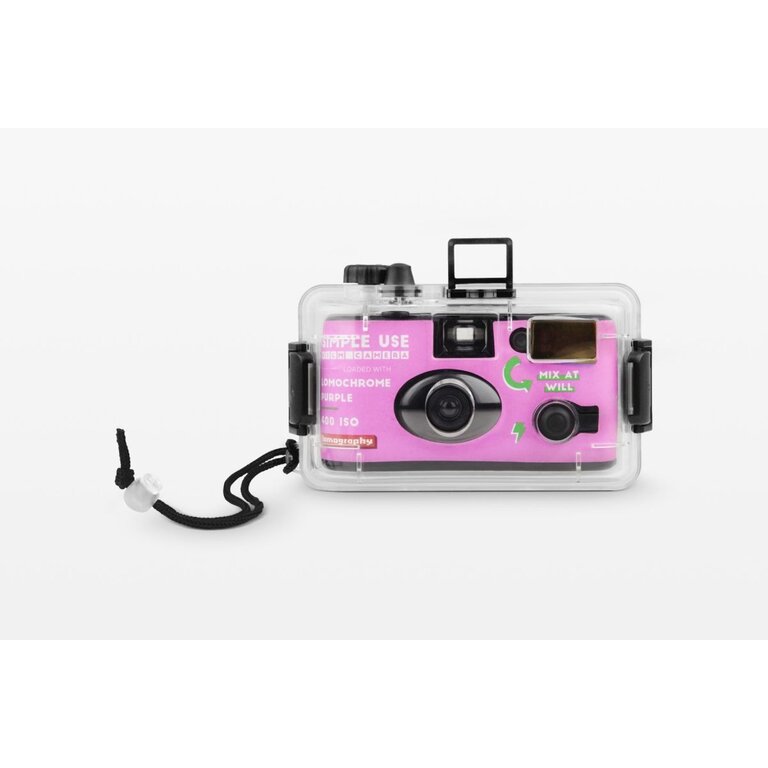 Lomography Lomography Reloadable Camera with Underwater Case - LomoChrome Purple