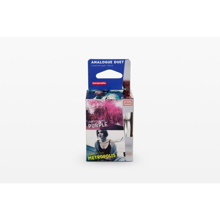 Lomography Lomography - Analogue Duet Purple & Metropolis (1 Roll of Each)