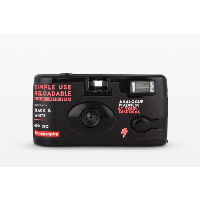 Lomography Lomography - Simple Use Reloadable Film Camera - Black and White
