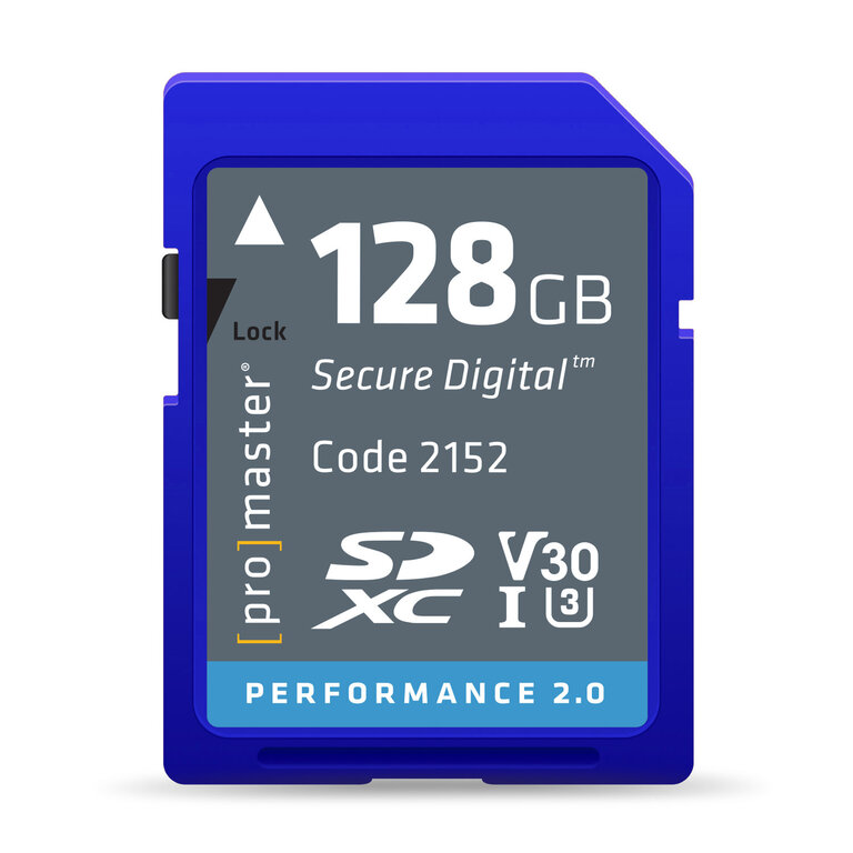 ProMaster SD XC Card 128GB (Performance 2.0)