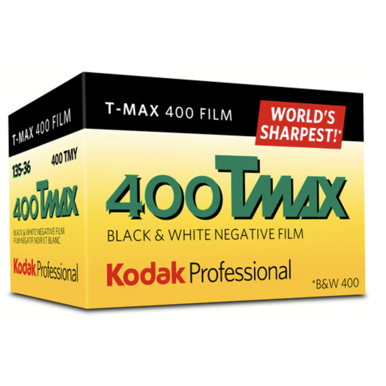 Kodak Kodak 400 TMAX Professional ISO 400, 36mm, 36 Exposures, Black and White Film