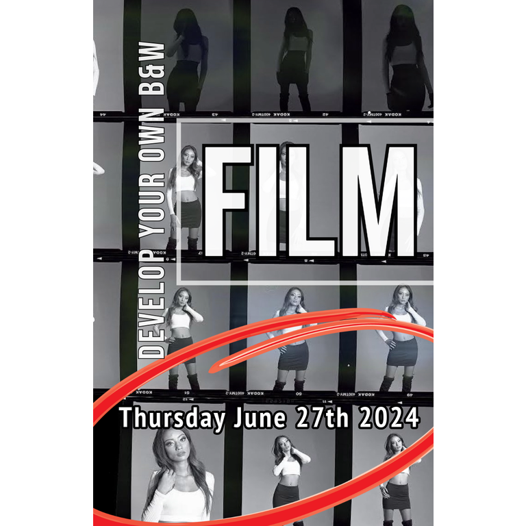 Mack EDU Develop your own B&W Film Class At Mack Camera JUNE 27 2024