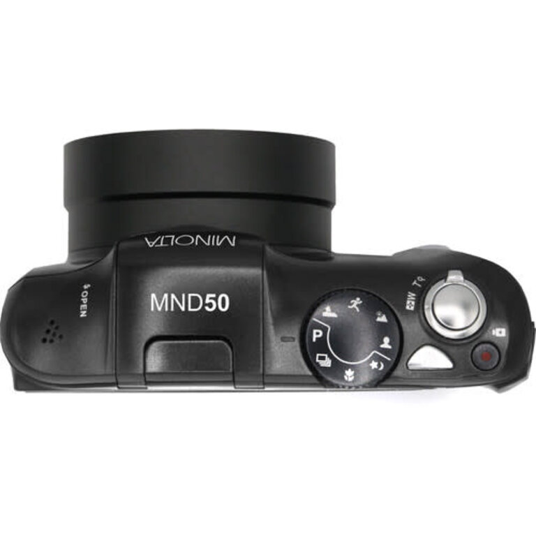Minolta MINOLTA® MND50 48 MP / 4K Ultra HD Digital Camera (Black)