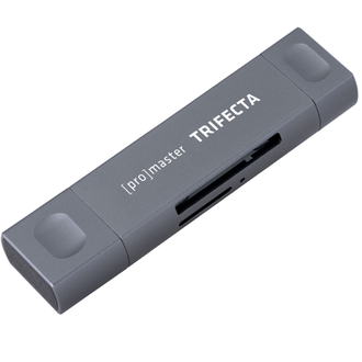 Promaster Promaster Trifecta UHS-I Card Reader SD & Micro SD