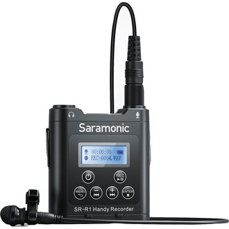 Saramonic Saramonic SR-R1 Ultra-Compact Belt Pack Stereo Recorder with DK3 Lavalier Microphone