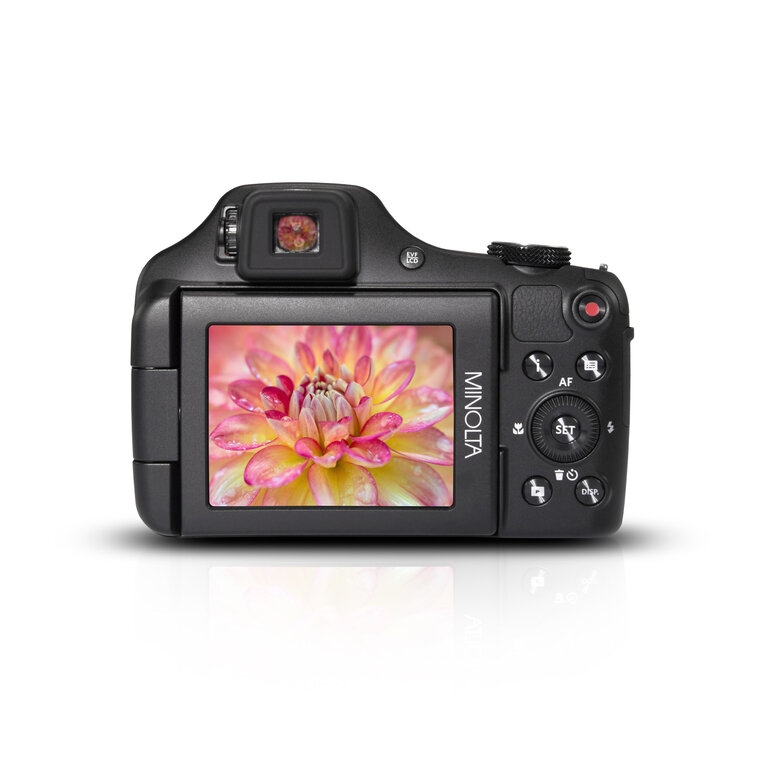 Minolta MINOLTA® MN67Z 20 MP / 1080p HD Bridge Digital Camera w/67x Optical Zoom (Black)