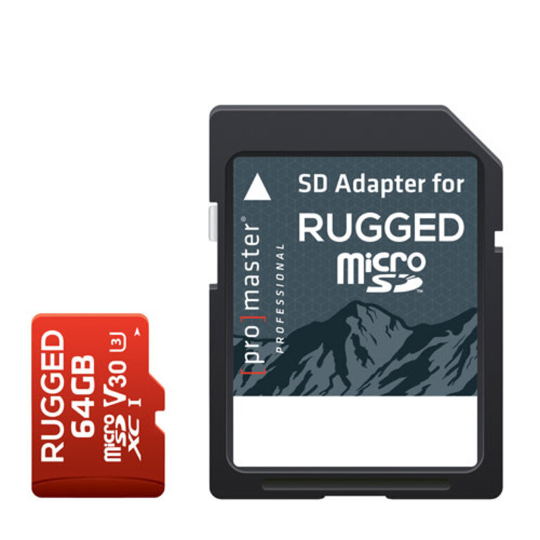 Promaster Promaster Micro SDXC 64GB (Rugged UHS-I)