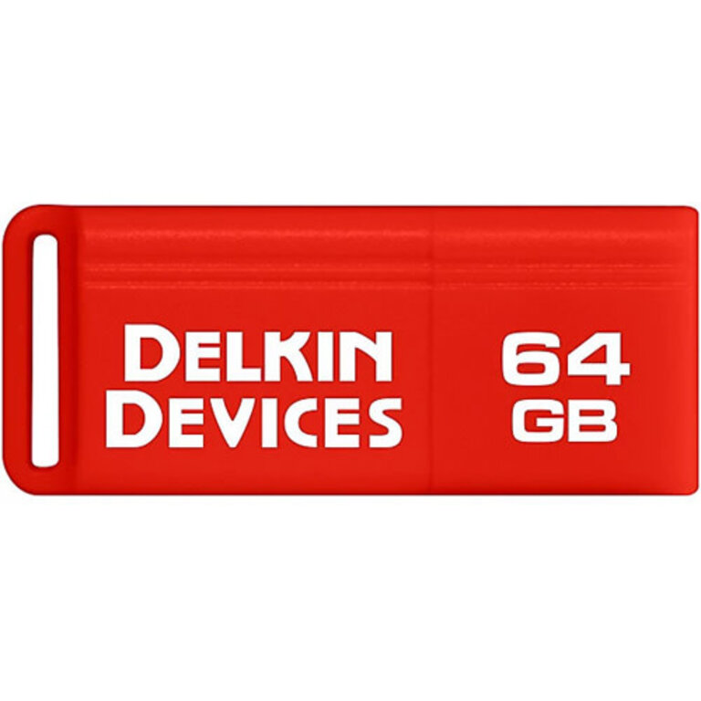 Delkin Devices DELKIN POCKET USB DRIVE 64GB