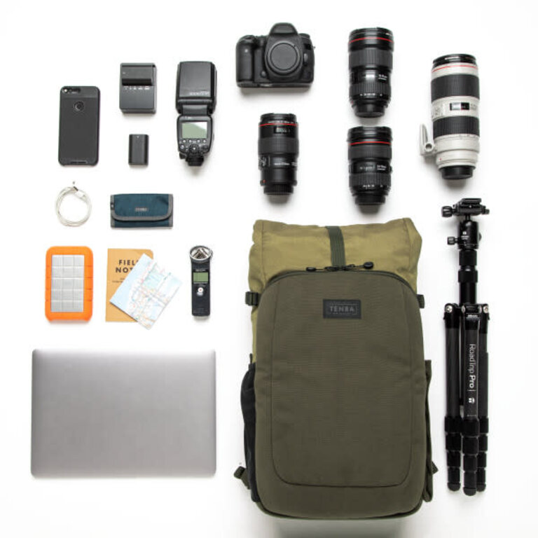 Tenba Tenba Fulton v2 16L Backpack - Tan/Olive