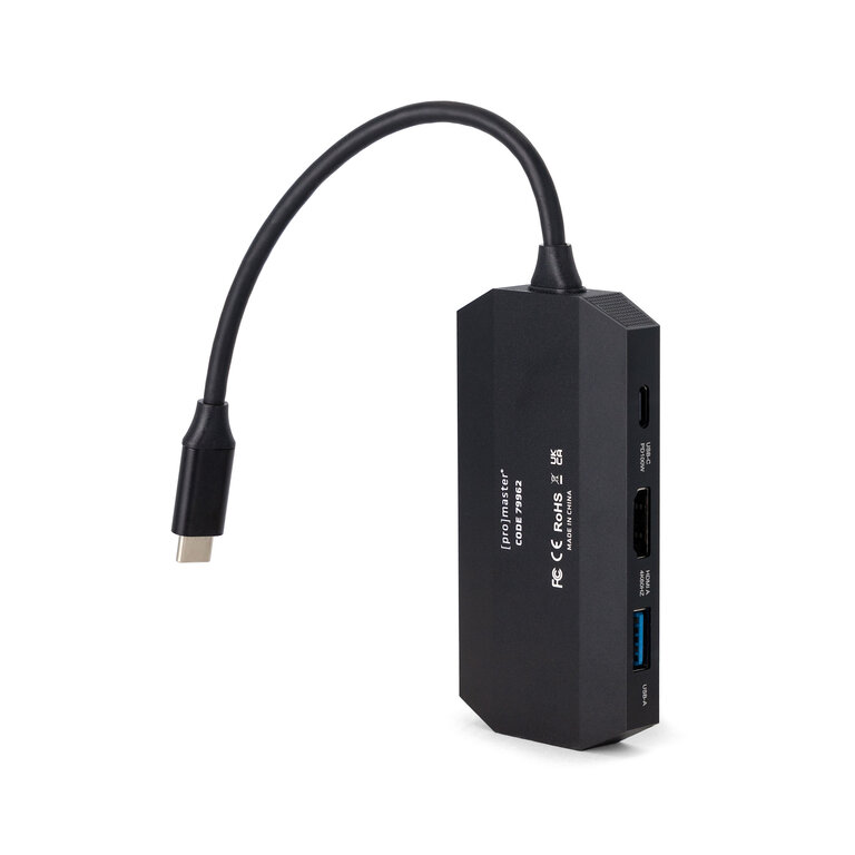 Promaster Promaster USB-C Card Reader & Hub for 2 SD Cards