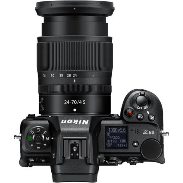 Nikon Nikon Z6 III Mirrorless Camera with 24-70mm f/4 S Lens