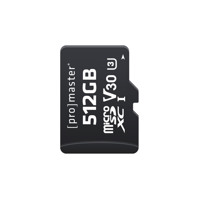 Promaster Promaster Micro SDXC 512GB Advanced UHS-I V30 Memory Card
