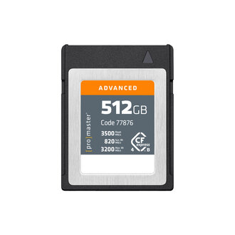 Promaster Promaster CFexpress 4.0 Type B 512GB Advanced Memory Card Promaster Promaster CFexpress 4.0 Type B 512GB Advanced Memory Card