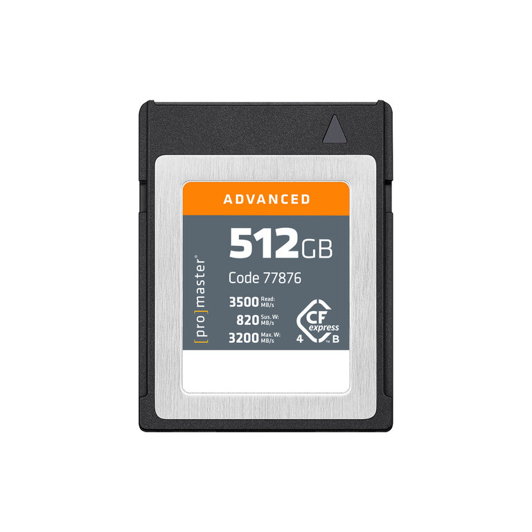 Promaster Promaster CFexpress 4.0 Type B 512GB Advanced Memory Card