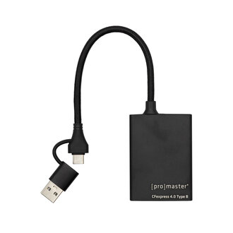 Promaster Promaster CFexpress Type B Card Reader - USB-C & USB-A Promaster Promaster CFexpress Type B Card Reader - USB-C & USB-A