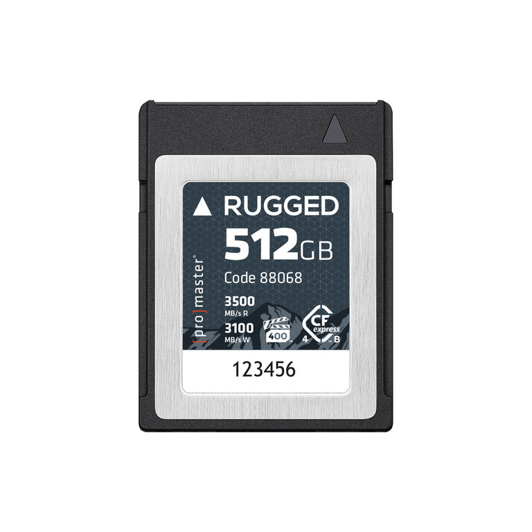 Promaster Promaster CFexpress 4.0 Type B 512GB Rugged VPG400 Memory Card