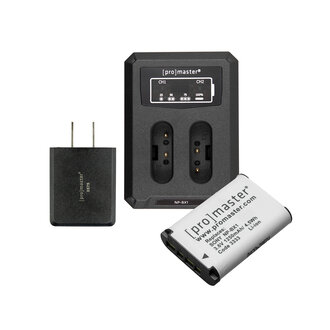 Promaster Promaster Battery & Charger Kit for Sony NP-BX1