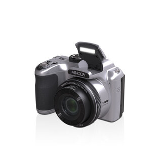 Minolta MINOLTA® MN26Z 20 MP / 1080P FHD Bridge Camera w/26x Optical Zoom (Silver)