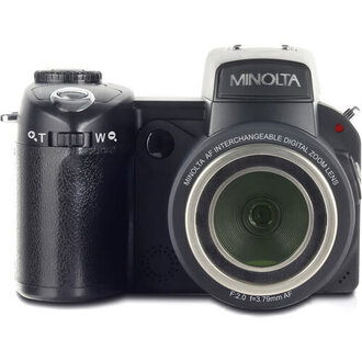 Minolta MINOLTA® MN24Z 33 MP / 1080p HD Digital Camera w/Interchangeable Lens Kit (Black)