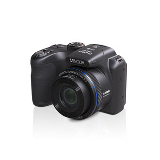 Minolta MINOLTA® MN26Z 20 MP / 1080P FHD Bridge Camera w/26x Optical Zoom (Black)