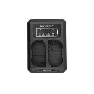 Promaster Promaster Dually Charger for Nikon EN-El15c/a/b/c