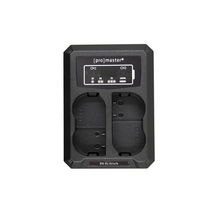Promaster Promaster Dually Charger for Nikon EN-El15c/a/b/c