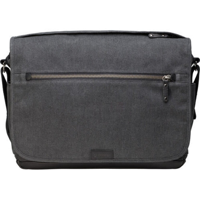 Tenba Tenba Cooper Luxury Canvas 15 Camera Bag with Leather Accents (Gray)