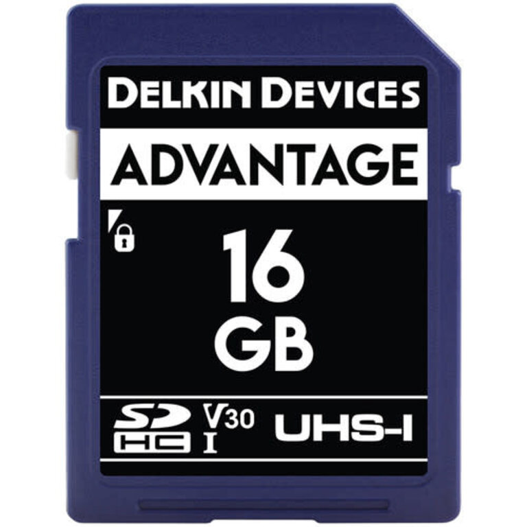 Delkin Devices Delkin Devices 16GB Advantage UHS-I SDHC Memory Card