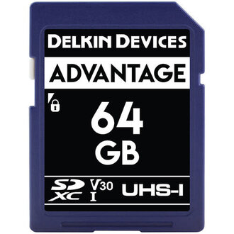 Delkin Devices Delkin Devices 64GB Advantage UHS-I SDXC Memory Card