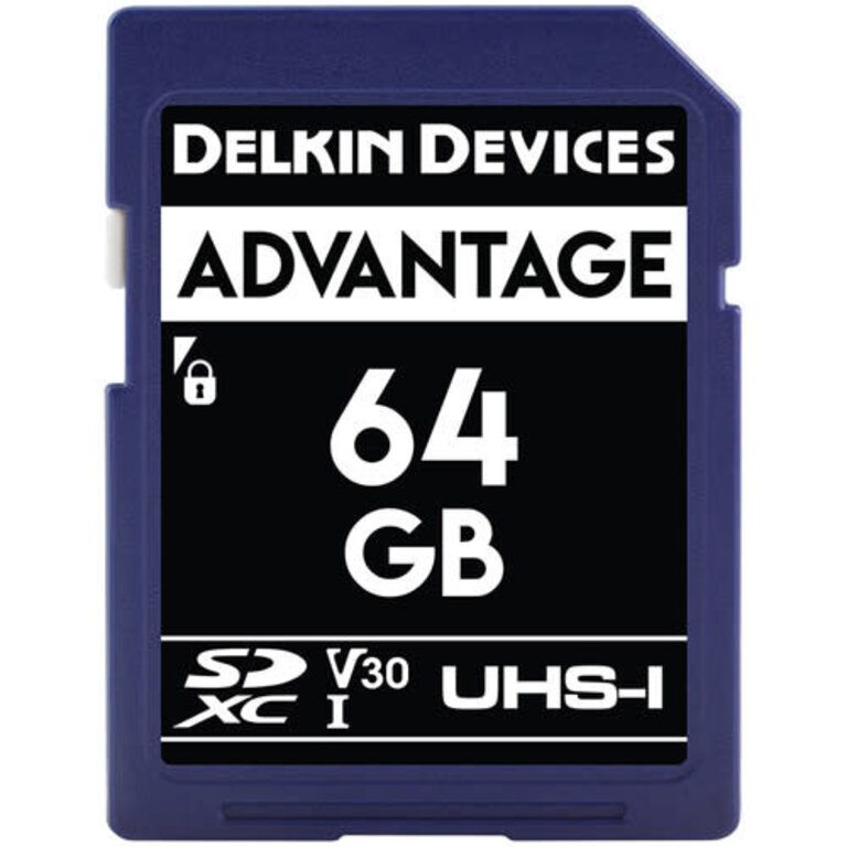 Delkin Devices Delkin Devices 64GB Advantage UHS-I SDXC Memory Card