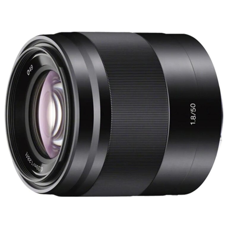 Sony Sony E 50mm f/1.8 OSS Lens for Sony E, Black