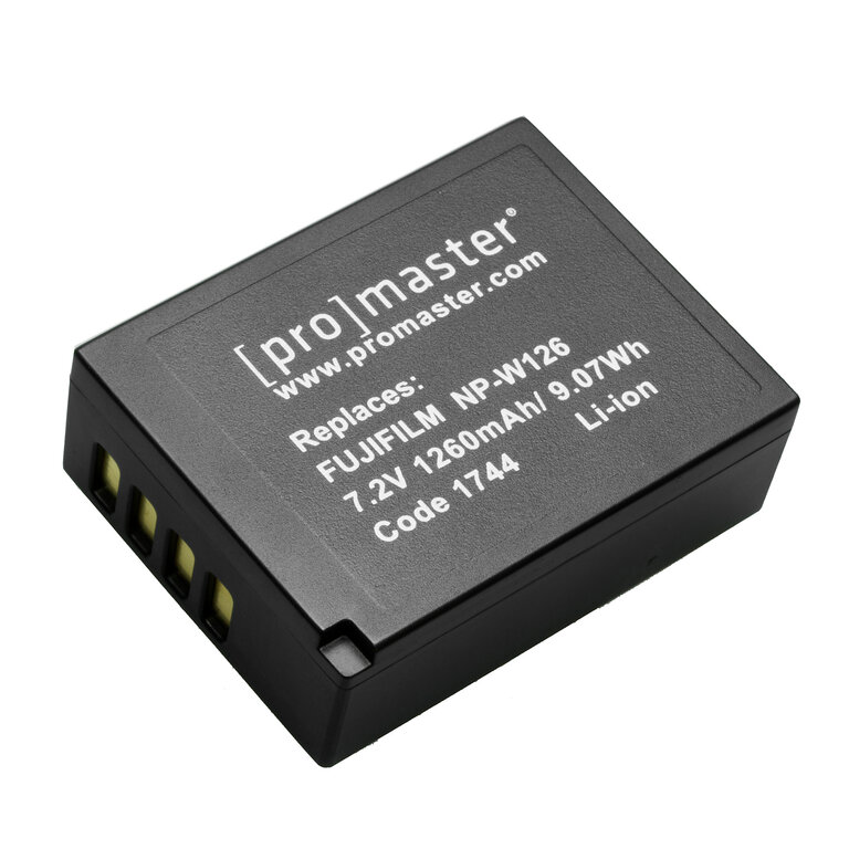 Promaster Promaster Li-ion Battery for Fujifilm NP-W126S