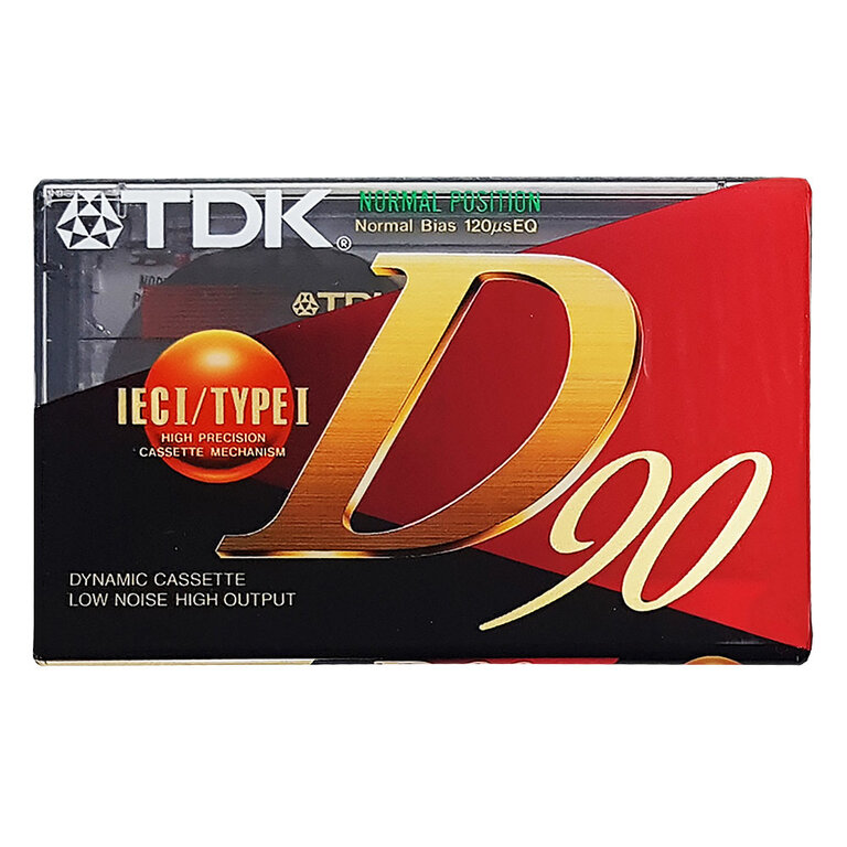 TDK D90  AUDIO CASSETTE