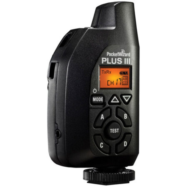 PocketWizard Pocket Wizard Plus III Radio Slave Transceiver, Black