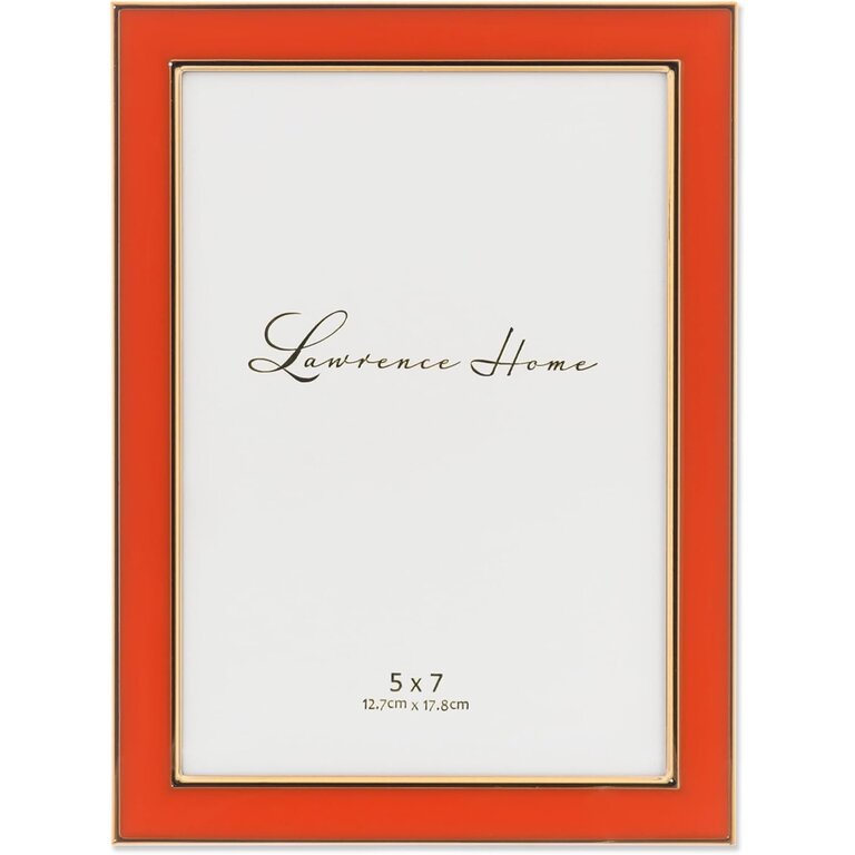 Lawrence Frames Lawrence Frame 5x7 Orange Frame