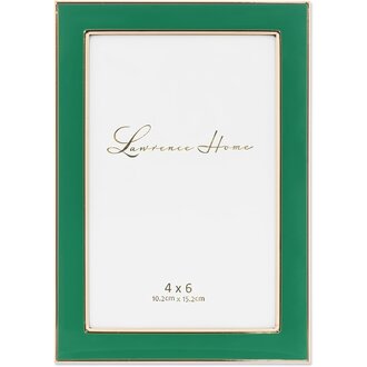 Lawrence Frames Lawrence Frames 4x6 Green Enamel Frame