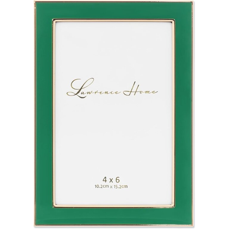 Lawrence Frames Lawrence Frames 4x6 Green Enamel Frame