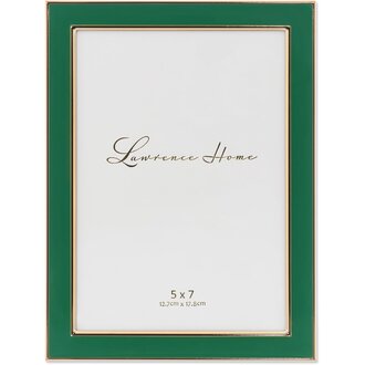 Lawrence Frames Lawrence Frames 5x7 Green Enamel Frame