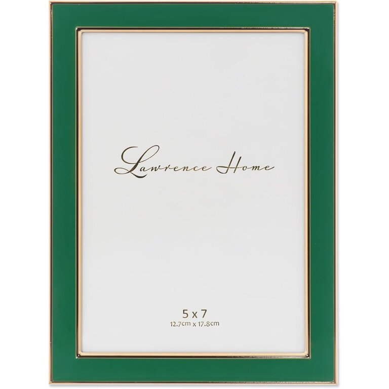 Lawrence Frames Lawrence Frames 5x7 Green Enamel Frame