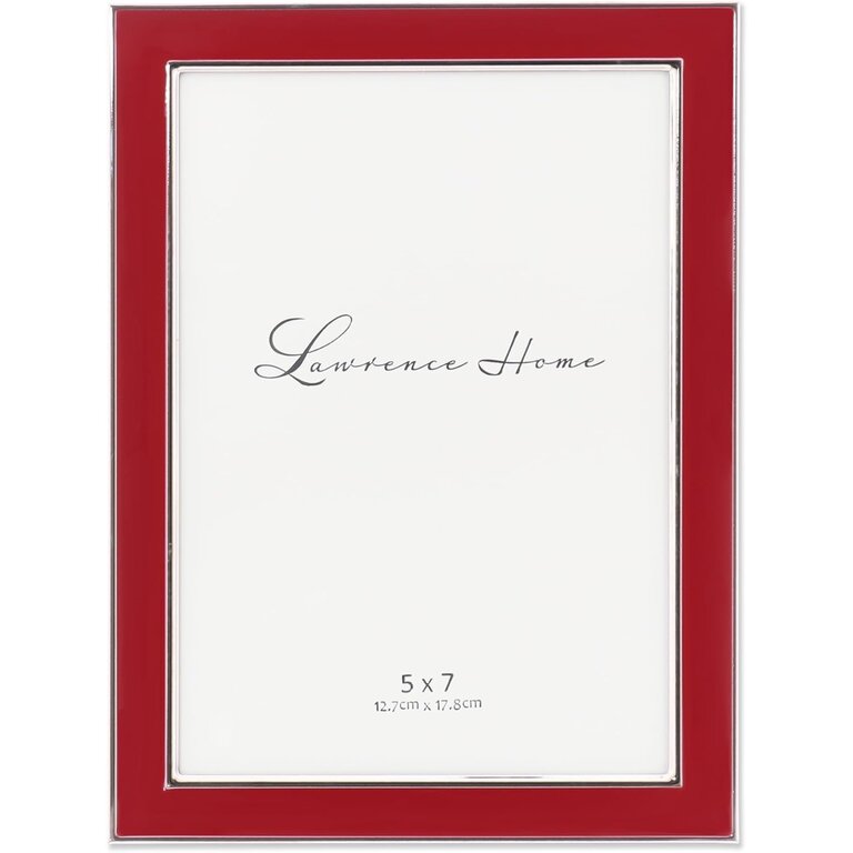 Lawrence Frames Lawrence Frames 5x7 Red Enamel Frame