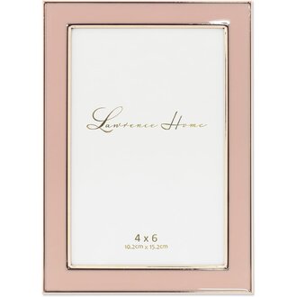Lawrence Frames Lawrence Frames 4x6 Pink Enamel Frame