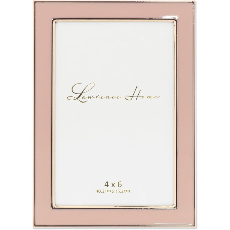 Lawrence Frames Lawrence Frames 4x6 Pink Enamel Frame