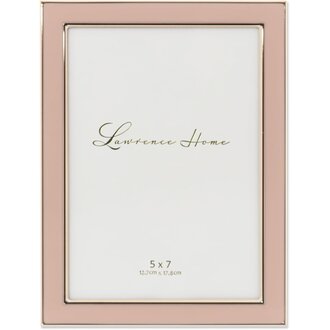 Lawrence Frames Lawrence Frames 5x7 Pink Enamel Frame
