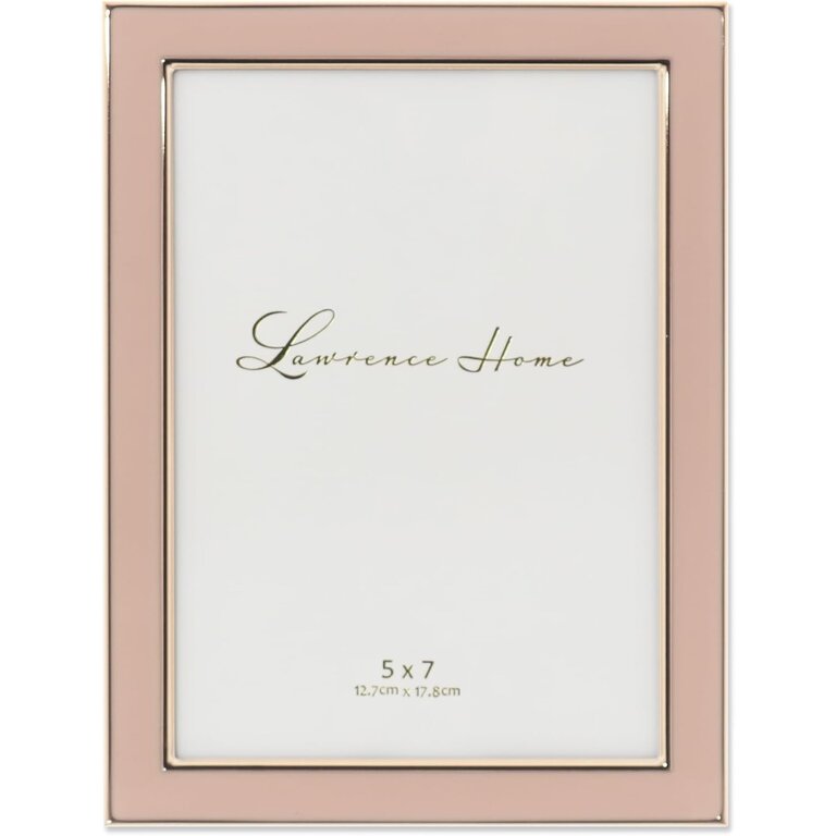 Lawrence Frames Lawrence Frames 5x7 Pink Enamel Frame
