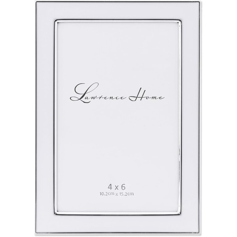 Lawrence Frames Lawrence Frames 4x6 White Enamel Frame