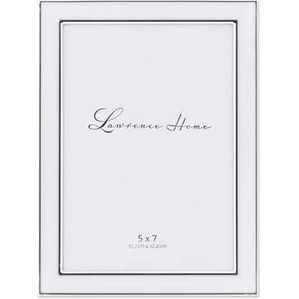 Lawrence Frames Lawrence Frames 5x7 White Enamel Frame